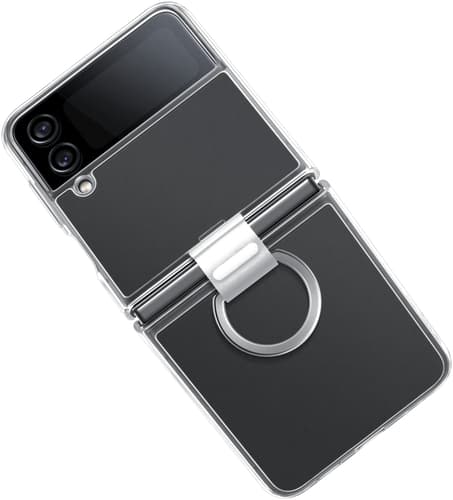 Samsung Galaxy Z Flip4 Backcover Ring Hard transparent