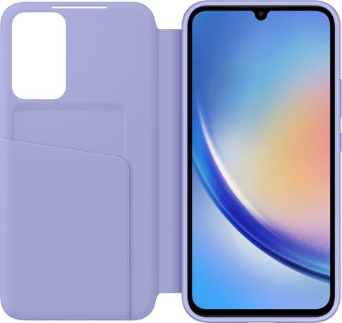 Samsung Galaxy A34 Smart View Book Cover violet