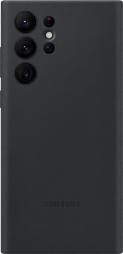 Samsung Galaxy S22 Ultra Silicone Backcover black