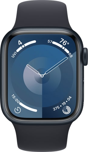 Apple Watch Series 9 GPS + Cell 41mm Midn Alu Midn SB M/L