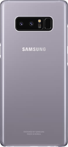 Samsung Galaxy Note8 Clear Backcover orchid gray