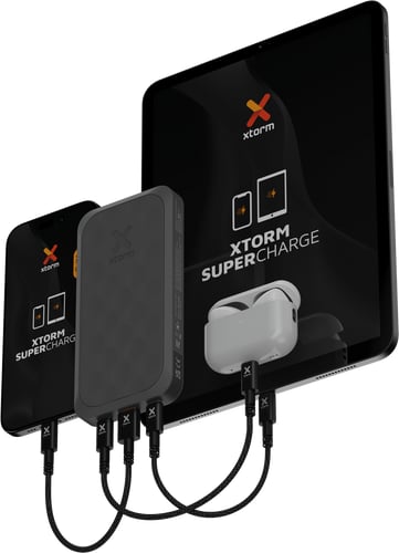 Xtorm 10000 mAh FS5101 SW Powerbank 2xUSB-C 1xUSB-A Black