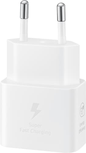 Samsung 220V USB C fast charging 25W PD Charger White