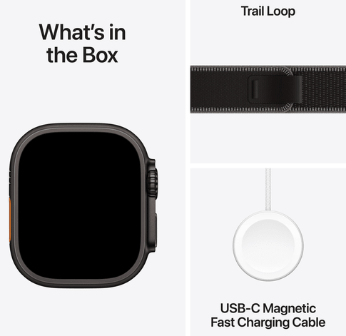 Apple Watch Ultra 3&nbsp;GPS+Cell&nbsp;49mm&nbsp;Black Tit Black TL - M/L