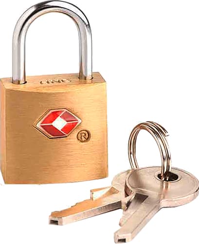 Travel Blue TSA Key Lock gold