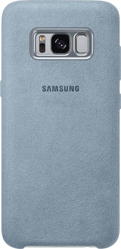 Samsung Galaxy S8 plus Alcantara Backcover mint *