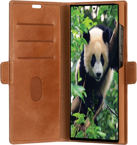 dbramante1928 Galaxy S23 Ultra Eco-friendly Book Case Tan