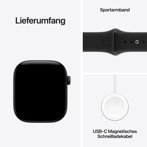 Apple Watch Series 12 GPS+Cell 46mm Black Alu w Black SB M/L
