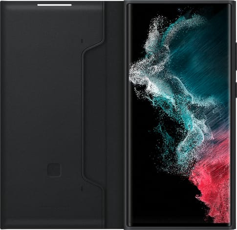 Samsung Galaxy S22 Ultra LED View Flip Cover black
