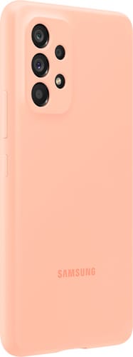 Samsung Galaxy A53 Silicon Backcover peach