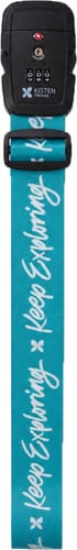 Kisten Trends TSA Luggage Lock Strap Teal
