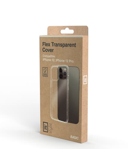 itStyle Basic iPhone 12/12 Pro Silicon Case transparent