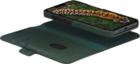 dbramante iPhone 14 Pro Eco-friendly 2in1 Book Case Evergree