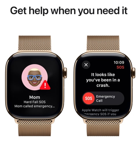 Apple Watch Series 10 GPS+Cell  Gold Titan Gold