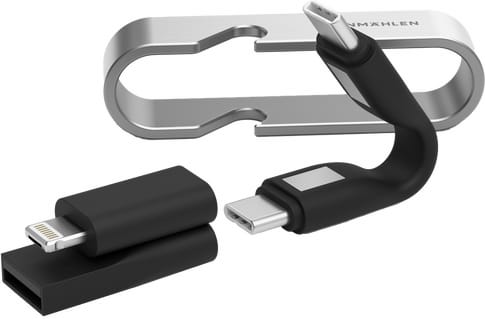 Vonmählen High Six 6in1 fast charging cable black/silver