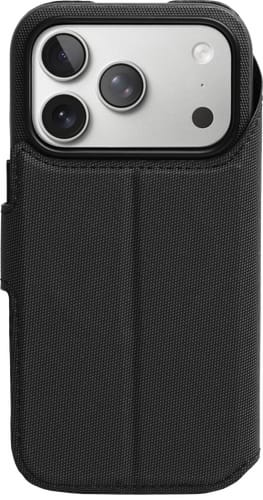 Vonmählen Fabric Folio Bookcover iPhone 18 Pro Black