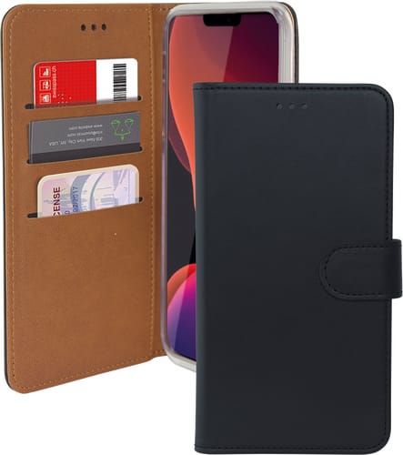 itStyle Premium iPhone 13 mini Book Stand Case black