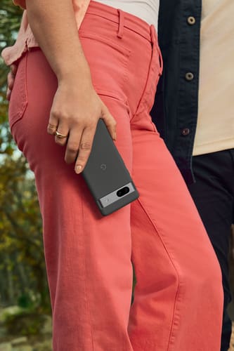 Google Pixel 7a Backcover Carbon