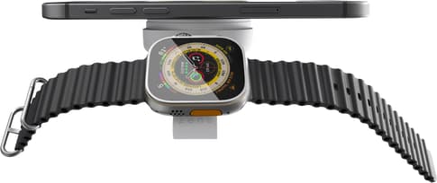 Zens 2 in 1 Watch Travel Charger MagSafe white