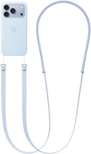 Apple Crossbody Strap Crisp Blue