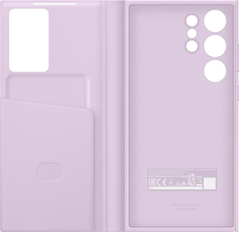 Samsung Galaxy S23 Ultra Smart View Flip Cover lilac