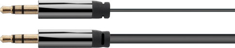 itStyle Aux Audio Cable 3.5mm to 3.5mm (1m) black