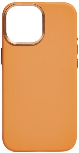 SOHOTREE iPhone 15 Pro Max Apple Leather Backcover Fuji light brown