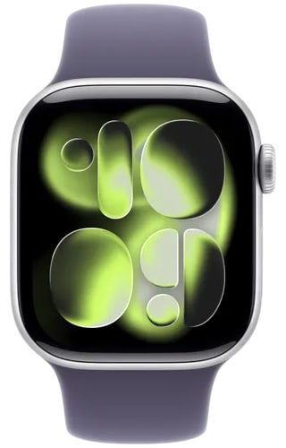 Apple Watch Series 11&nbsp;GPS&nbsp;42mm&nbsp;Silver Alu w Purple SB - M/L