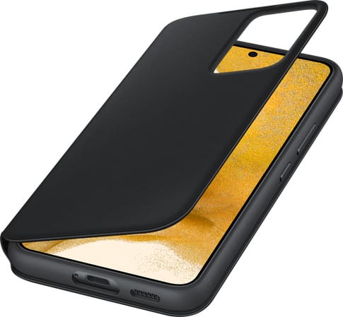 Samsung Galaxy S22 Clear View Flip Cover black