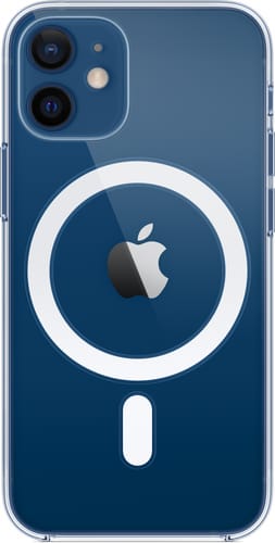 iPhone 12 mini Silicon Case with MagSafe Transparent