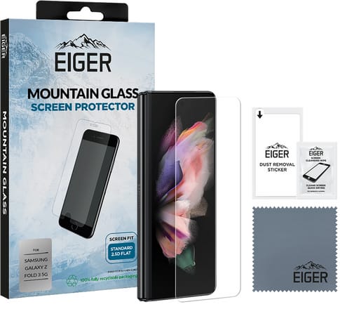 Galaxy Z Fold3 screen protector Front 2.5D flach Glas