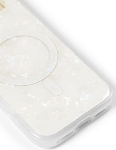 Ideal of Sweden iPhone 16 Pearlized MS Backcover White
