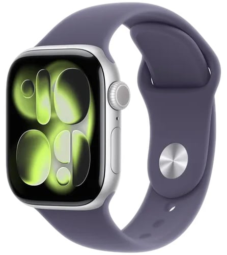 Apple Watch Series 11&nbsp;GPS&nbsp;42mm&nbsp;Silver Alu w Purple SB - M/L