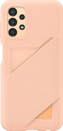 Samsung Galaxy A13 Backcover Card Slot peach