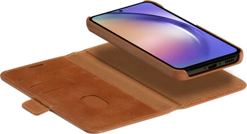 dbramante1928 Galaxy A54 Lynge Bookcover Tan