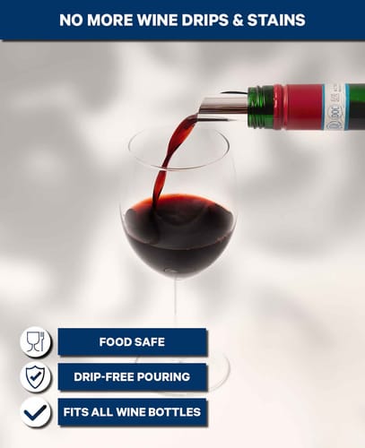 AK Kisten Basics Wine Pourer Drip Stop 2pc