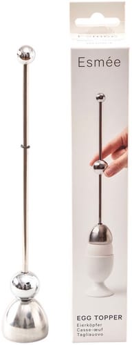 AK Kisten Basics Egg Topper (24cm) Silver