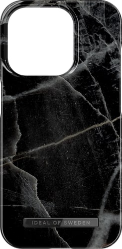 iDeal of Sweden iPhone 15 Pro Backcover Black Thunder Marble