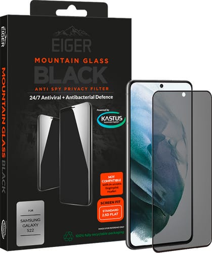 Eiger Galaxy S22 screen protector 3D Privacy black