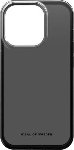 iDeal of Sweden iPhone 15 Pro Silicone Backcover Tinted Black