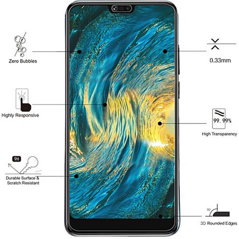 Eiger Huawei P20 screenprotector 3D Glas