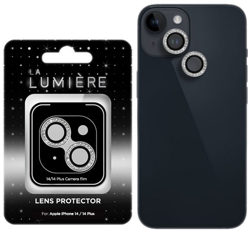 La Lumière iPhone 14 /14 Plus Camera Protector Silver