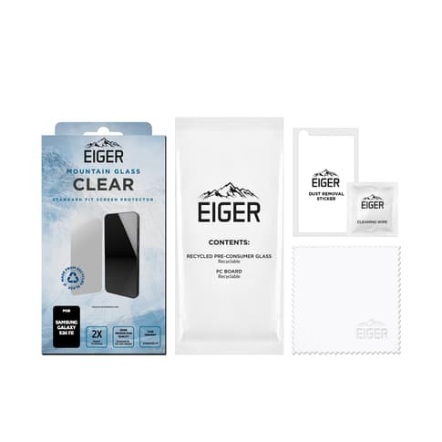 Eiger Galaxy S24 FE Standard Fit Mountain Screen Protector