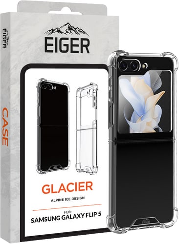 Eiger Samsung Galaxy Z Flip 5 Glasier Case clear