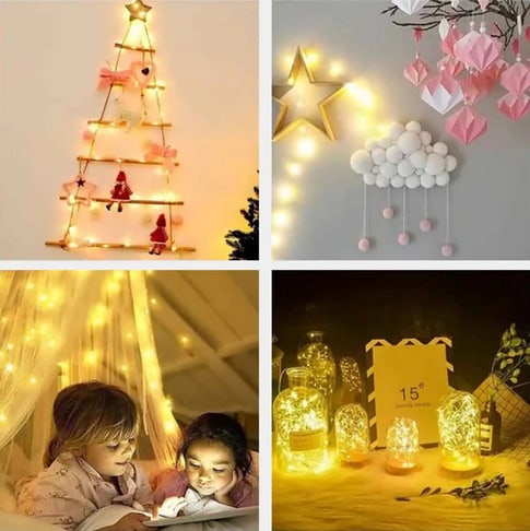 AK Kisten Basics Wire String Lights (5m) 50 LEDs 8 Modes