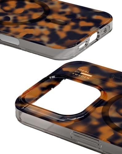 Ideal of Sweden iPhone 16 Pro Silicone Clear MS Backcover Tortoise