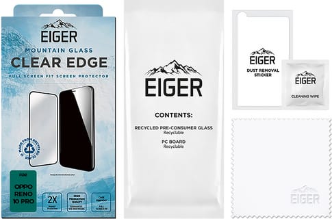 Eiger Oppo Reno 10 Pro screen protector 3D Glas