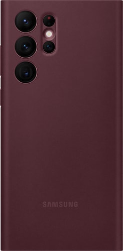 Samsung Galaxy S22 Ultra Clear View Flip Cover burgundy