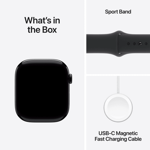 Apple Watch Series 10 GPS 46mm Black Alu Black SB