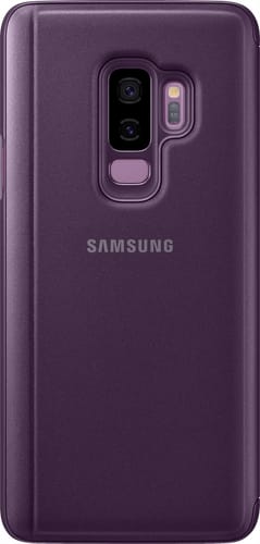 Samsung Galaxy S9 plus Clear View Flip-Cover violette